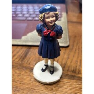 Shirley Temple Danbury Mint Calendar Figure September Poor Little Rich Girl M14